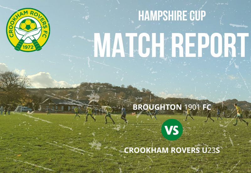 Crookham Rovers U23s dig deep to reach Hampshire Cup third round