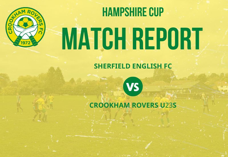 Crookham Rovers U23s bow out of Hampshire Cup on penalties.